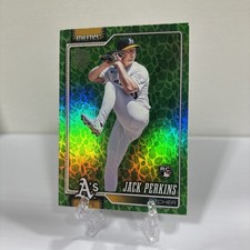 🪶Jack Perkins Rookie 2026 Topps Series 1 Easter Holiday Green Athletics #206