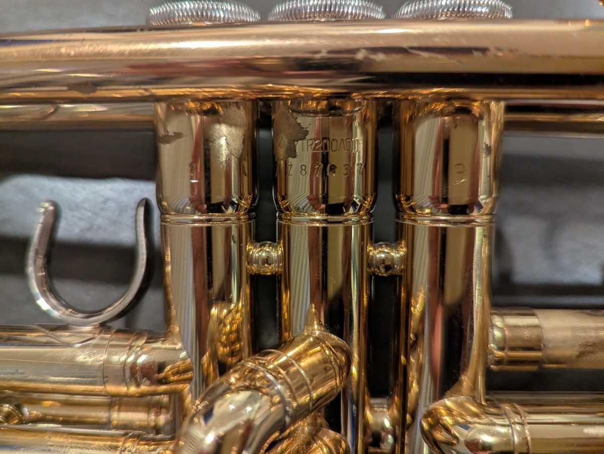 Yamaha YTR200ADII Advantage Series Standard Trumpet - Gold for