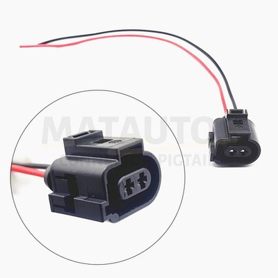 2 Wire Rear Windshield Washer Pump Connector Repair For Chevy Suburban 2016-2023