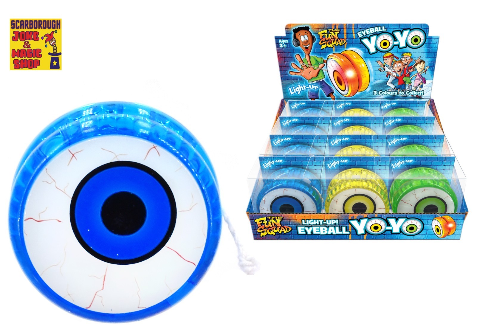 Eyeball Yoyo ~ Yo Yo ~ Classic Kids Retro Toy Novelty x1
