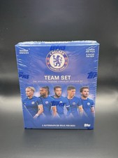 Topps Chelsea FC 23/24 Team Set Box Sealed with 1 Autograph Or Relic Card