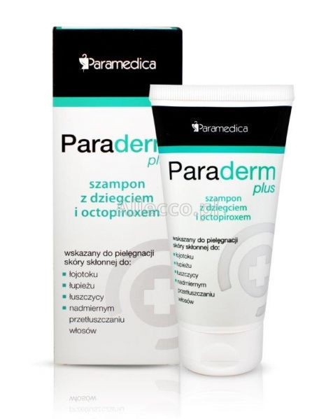 PARADERM PLUS SHAMPOO WITH TARN AND OCTOPIROX 150 ML