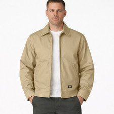 Dickies Men's Insulated Eisenhower Front-Zip Jacket