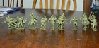 Lot of 23 Vintage Louis Marx US Army Soldiers Figures 54mm 9 Poses 1963