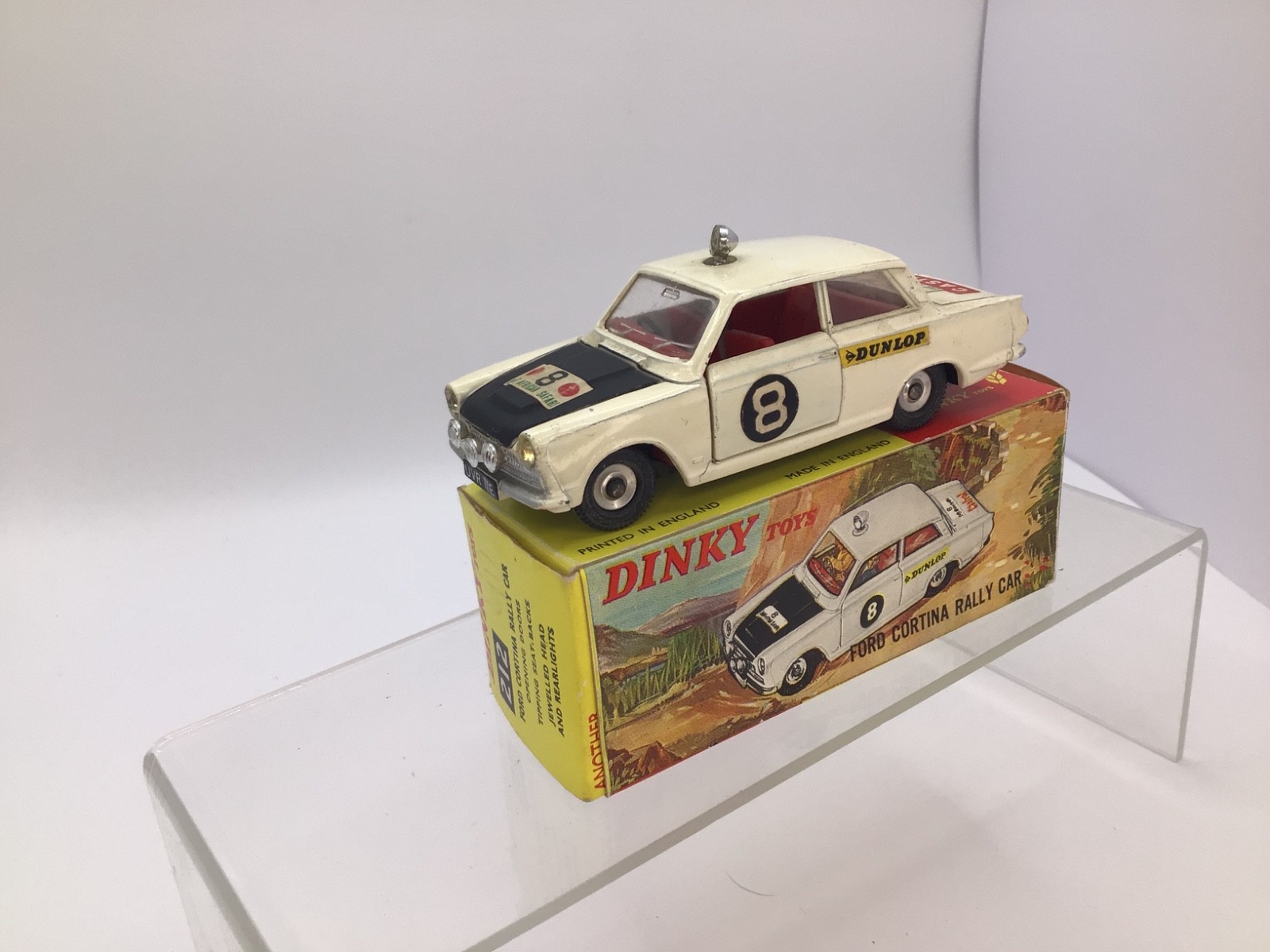 Dinky 212, Ford Cortina Rally - Free Price Guide & Review