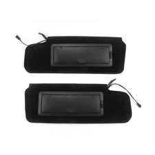 Sun Visors Sunshades W/Vanity Mirror & LED Light for 1984-1996 Corvette C4