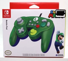 HORI Nintendo Switch Battle Pad (Luigi) GameCube Style Controller (33101)