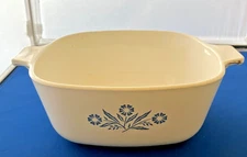 Vintage Corning Ware Blue Cornflower 1 1/2 Qt Casserole Dish P 1 1/2 B No Lid