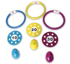 9 Pcs Colorful Dive Rings Pool Toys Underwater Training Pool Diving Rings