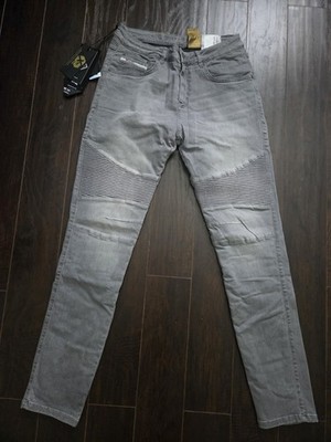 John Doe Betty Biker Jeans Light Grey JDD4009 32/34