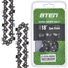8TEN 18" Chainsaw Guide Bar & Chain .058 3/8 68DL for Husqvarna 460 455 55 51 57
