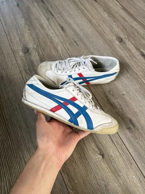 ASICS Onitsuka Tiger Mexico 66 Blue/Red for Sale | Authenticity