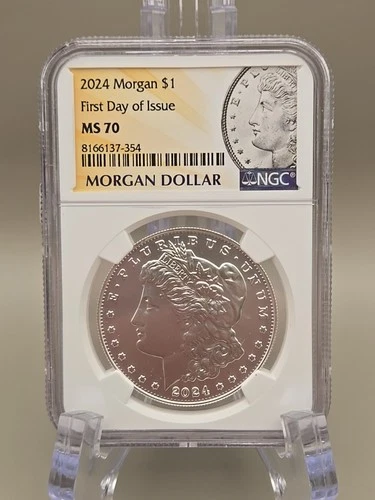 2024 Morgan Silver Dollar $1 NGC MS70 First Day Of Issue