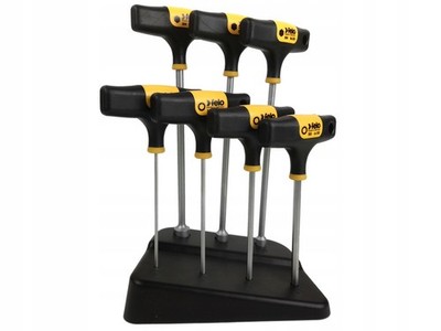 7-piece T-handle Screwdriver & Socket Wrench Set