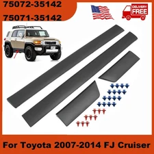 For 2007-2012 2013 2014 FJ Cruiser Set Outside Driver & Passenger Door Molding