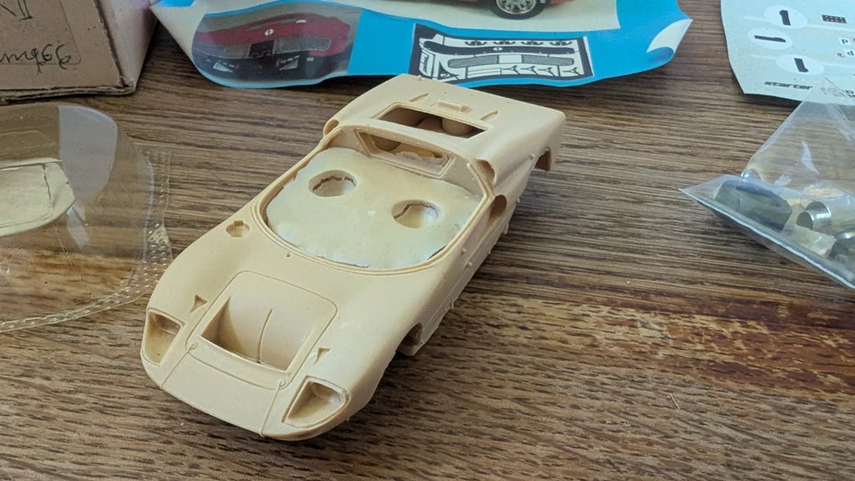 STARTER 1/43 FORD MK2 SPYDER SEBRING 1966 KIT RESINE A MONTER - Photo 2/4