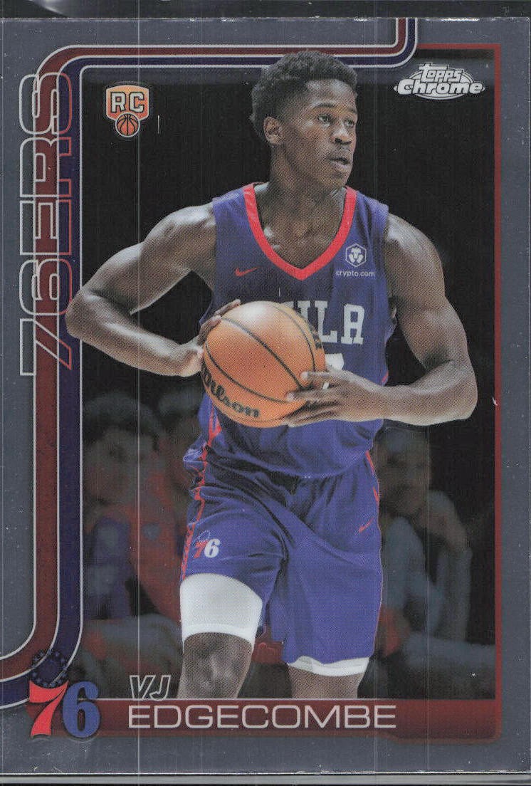 2025-26 Topps Chrome #253 VJ Edgecombe