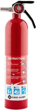 Fire Extinguisher for Home, Standard Rechargeable Compliance Unit, UL RATED 1-A:
