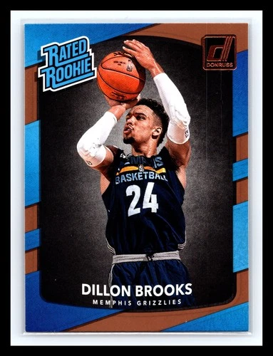 ? 2017-18 Panini Donruss - [RC] #152 - Rated Rookies - Dillon Brooks