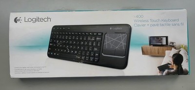 Logitech K400 Plus keyboard RF Wireless - Black