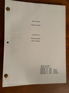The X Files: " Miracle Man" Script