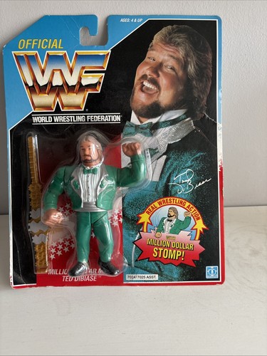 Hasbro WWF Million Dollar Man Ted DiBiase  1990 Ac...
