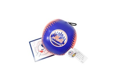 New York Mets Ball Plush Toy One Size Blue Orange MLB Baseball Good Stuff