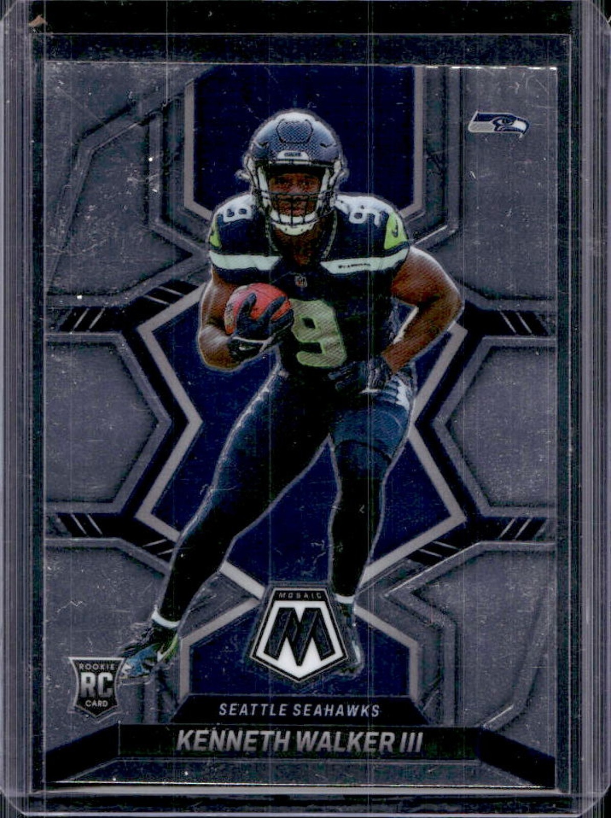 2022 Panini Mosaic Kenneth Walker III RC Rookie #308 Seahawks