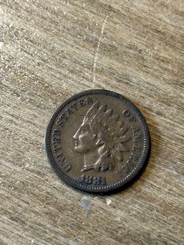 1881 Indian Cent VF
