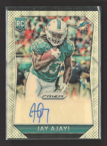 2015 Panini Prizm Jay Ajayi #RS-JA Gold Vinyl Rc Auto /5 RC