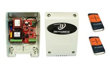 Kit centralina di comando universale per automazione serrande 2 due telecomandi