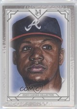 2023 Topps Museum Collection Canvas Reprints Ronald Acuna Jr Acuña #CCR-9 p8v