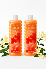 Avon Senses Orange  Honeysuckle Bubble Bath 24 fl. oz. Each   Lot of 2