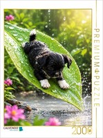 Calvendo Puzzle Die Blattrutsche | 2000 Teile Lege-GrößE 90 × 67 Cm Foto-Puzzle