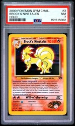 Brock's Ninetales 3/132 Gym Challenge Holo Rare