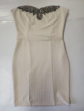 Charlotte Russe Strapless Beaded Sweetheart N...