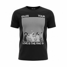 Idles Tour Love Is The Fing 24 Rock Band Shir...