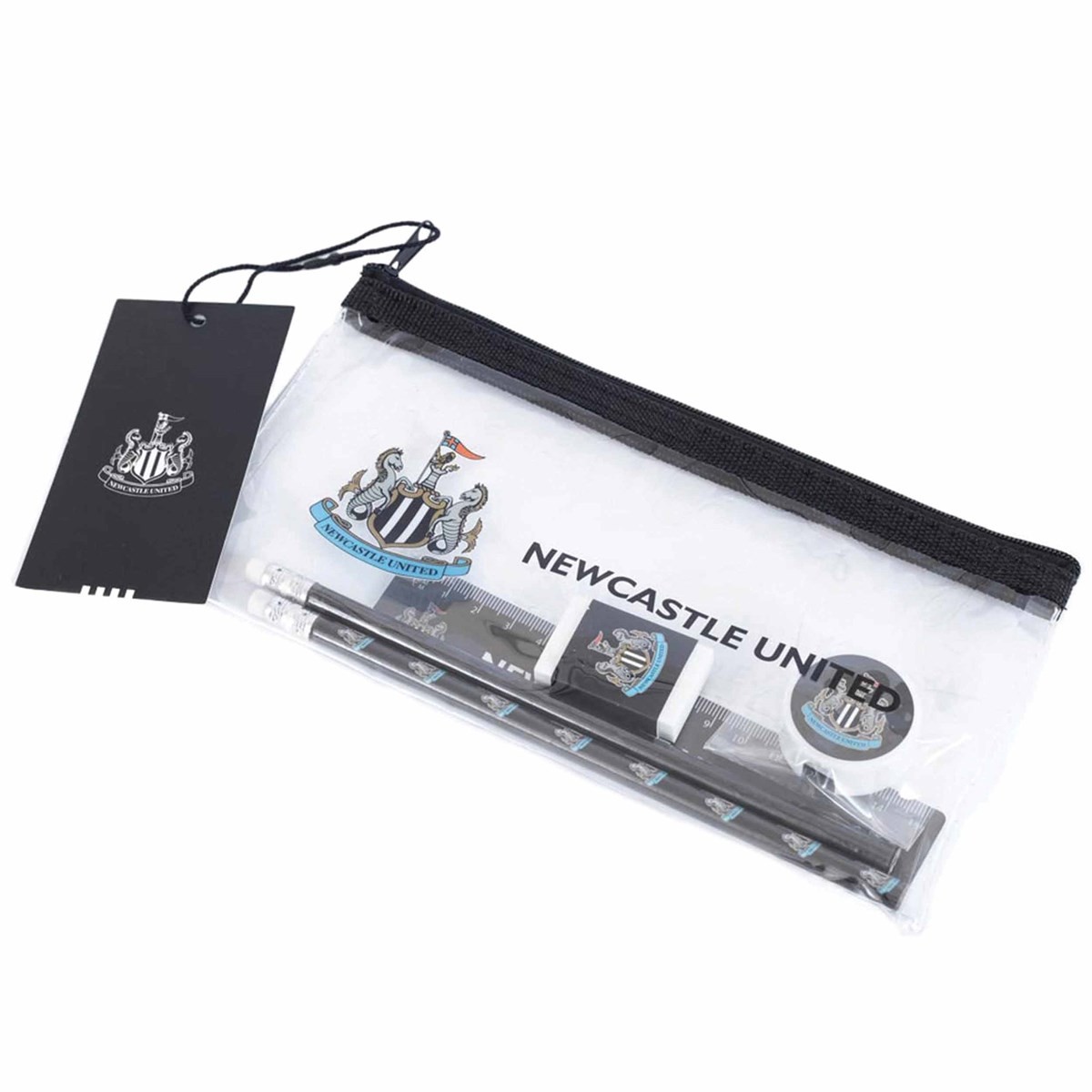 Newcastle United FC Pencil Case Stationery Set, Stationery, Sports, Gift