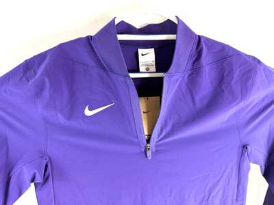 Nike Football Coach Performance Sideline Jacket Long Sleeve Purple