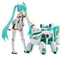 Frame Music Girl Hatsune Miku Maruttoys Ver & Tamotu Miku Model Kit 15cm Kotobuk