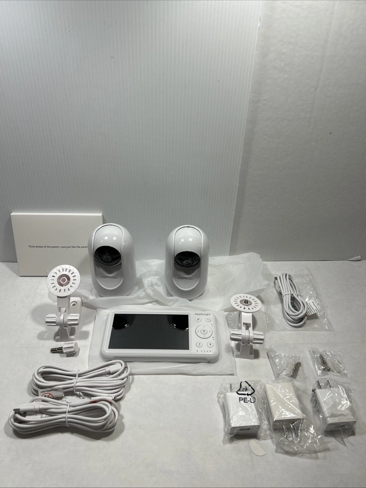 Momcozy Baby Monitor with 2 Cameras 5’’ 1080P Split Screen Video Baby Monitor 1