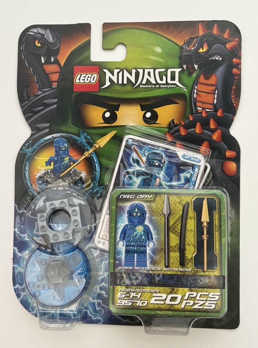 LEGO Ninjago NRG Jay Set 9570 (njo0061) BRAND NEW SEALED (no wear