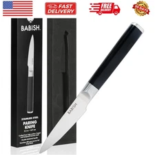 3.5-Inch Paring Knife – High-Carbon 1.4116 German Steel Kitchen Knife – Preci...