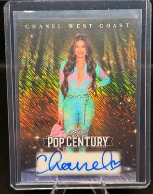 パイレーツオブカリビアンLEAF L POP CENTURY 2026 Leaf Pop Century Chanel West Coast Auto 1/1 Rainbow Shimmer