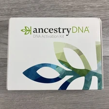 AncestryDNA Genetic Test Kit: Complete DNA Activation Kit - New Open Box