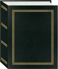 NEW Pioneer Photo Albums A4 100 Black Photo Album 100 Pockets 4"x6"