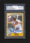 Tony Gwynn Signed 1987 Topps #530 Padres HOF PSA/DNA Gem Mint 10 AUTO