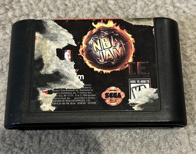 NBA Jam Tournament Edition TE (Sega Genesis) Tested Cart Only 90s Basketball 