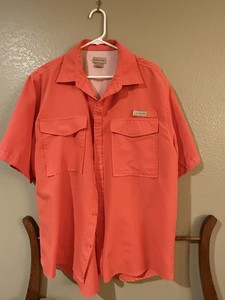 RealTree Men’s Short Sleeve Orange LG