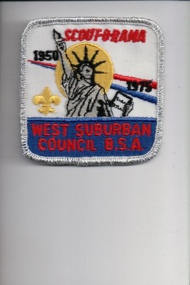 1950-1975 West Suburban Council Scout-O-Rama patch